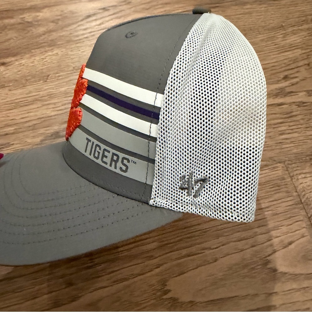 Richardson ‘47 Clemson Tigers Charcoal Brrr Altitude Trucker Adjustable Hat EUC - Picture 2 of 4